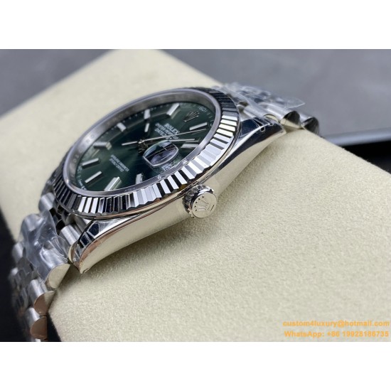 Datejust 126334 41mm Jub SS/SS Green/Stk VSF VS3235