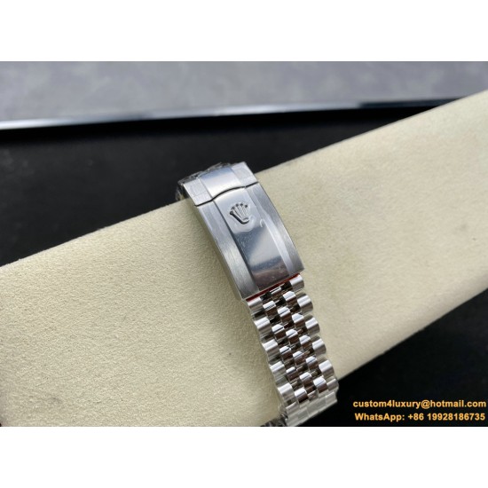 Datejust 126334 41mm Jub Flt 904L SS/SS White/Stk VSF VS3235
