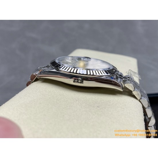 Datejust 126334 41mm Jubilee Flt 904L SS/SS Silver/Stk VSF VS3235