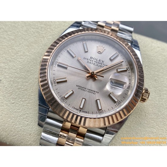 Datejust 41mm 126331 Jub RG/SS Champagne Dial VSF VS3235