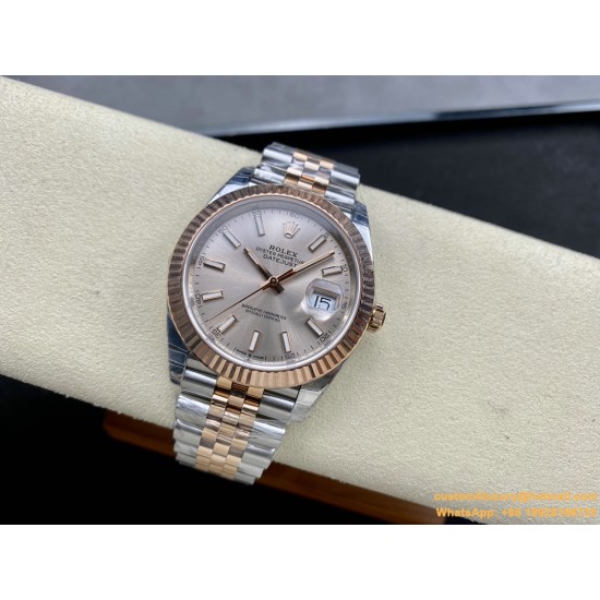 Datejust 41mm 126331 Jub RG/SS Champagne Dial VSF VS3235