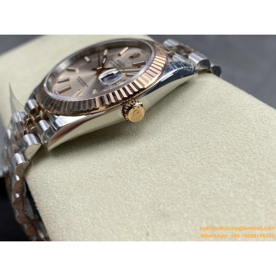 Datejust 41mm 126331 Jub RG/SS Champagne Dial VSF VS3235