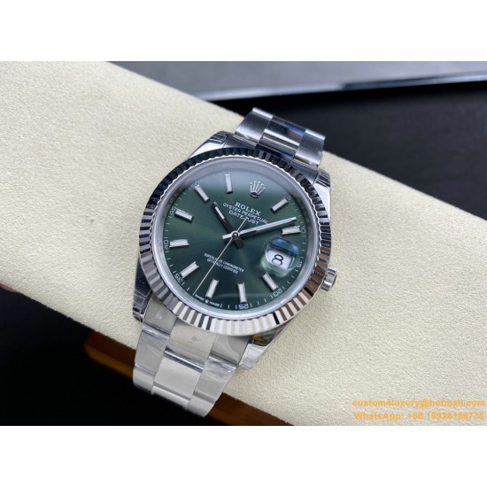 Datejust 126334 41mm Oys SS/SS Green/Stk VSF VS3235