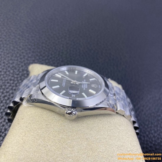Datejust 126334 41mm Jub Flt 904L SS/SS Grey/Stk VSF VS3235