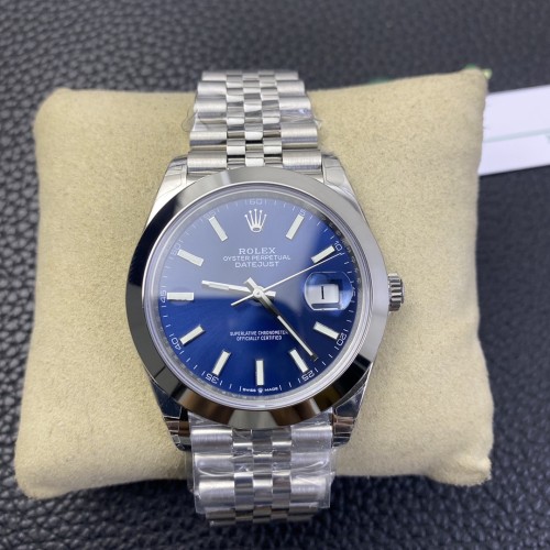 Datejust 126300 41mm Jubilee 904L SS/SS Blue/Stk VSF VS3235