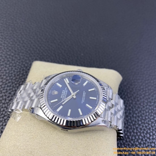 Datejust 126334 41mm Jub Flt 904L SS/SS Blue/Stk VSF VS3235