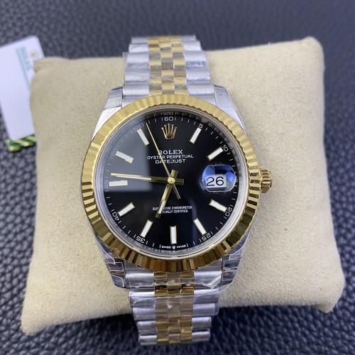 Datejust 126333 41mm Jub SS/YG Black Dial VSF VS3235