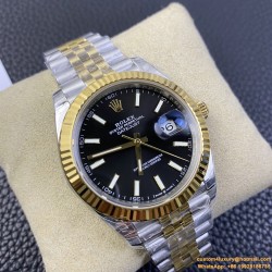 Datejust 126333 41mm Jub SS/YG Black Dial VSF VS3235