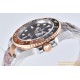 GMT II 126711 CHNR Rootbeer Oys 40mm SS/RG Blk CLEAN DD3285 Super Clone