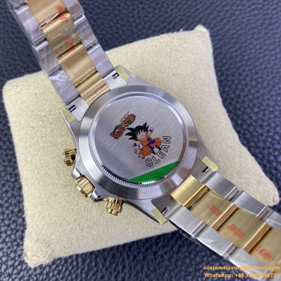 Daytona 126503 40mm YG/SS White/Stk Clean DD4131 Super Clone