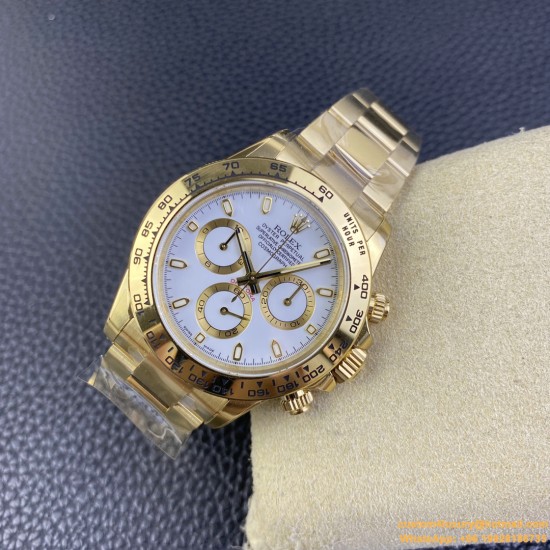 Daytona 116508 40mm YG/YG White/Stk Clean DD4130