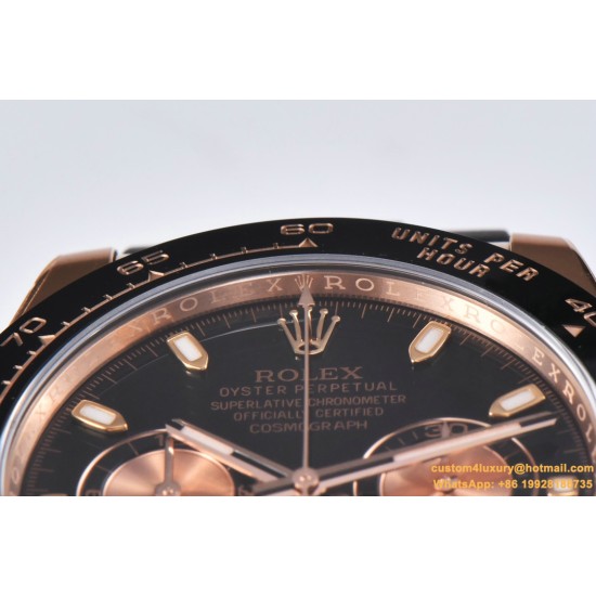Daytona 116515 40mm RG/RU Black/Gold Clean DD4130