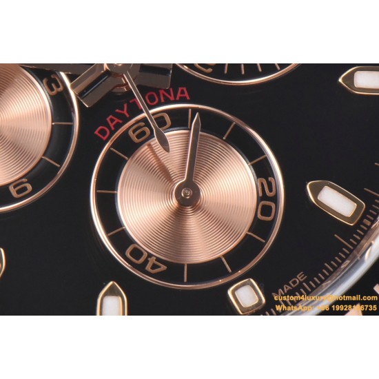 Daytona 116515 40mm RG/RU Black/Gold Clean DD4130