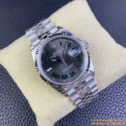 Datejust 126234 36mm Jub SS/SS Grey/Rmn VSF VS3235