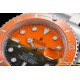 Submariner DIW 40mm 904L SS/SS Orange/Blk Dial VSF VS3135