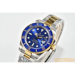 Submariner 116613LB Bluesy 40mm 904L YG/SS Blue Dial Clean DD3135