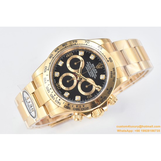 Daytona 116508 40MM YG/YG Black/Dia Clean DD4130