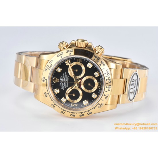 Daytona 116508 40MM YG/YG Black/Dia Clean DD4130
