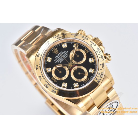 Daytona 116508 40MM YG/YG Black/Dia Clean DD4130