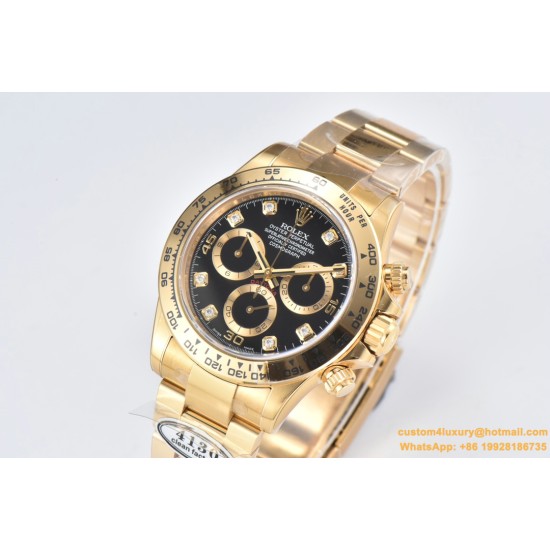 Daytona 116508 40MM YG/YG Black/Dia Clean DD4130