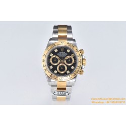 Daytona 116503 40MM YG/SS Black/Dia Clean DD4130