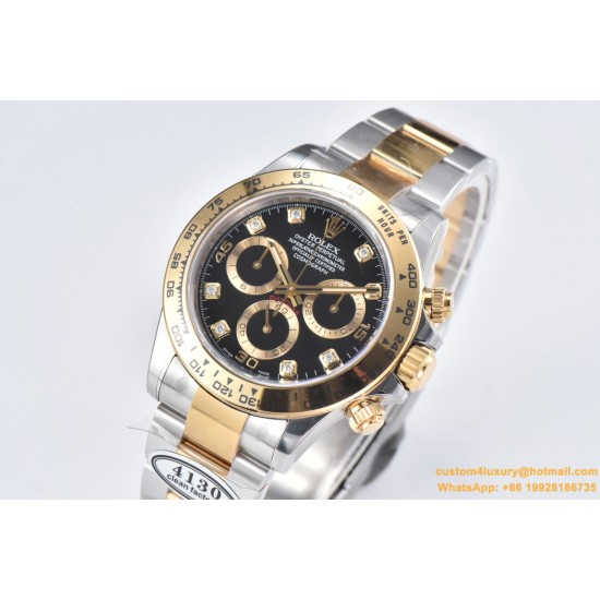 Daytona 116503 40MM YG/SS Black/Dia Clean DD4130