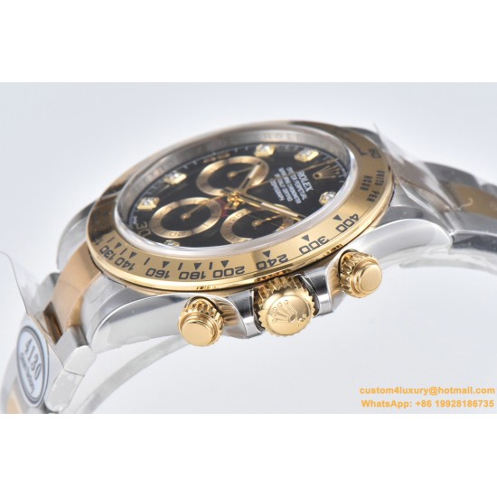 Daytona 116503 40MM YG/SS Black/Dia Clean DD4130