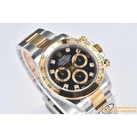 Daytona 116503 40MM YG/SS Black/Dia Clean DD4130