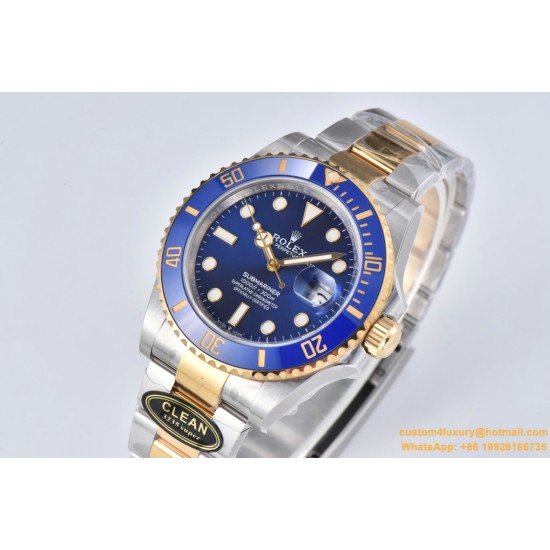 Submariner 126613LB 41mm YG/SS Blue Dial Clean VR3235