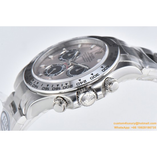 Daytona 116509 40MM SS/SS Grey/Black Dial Clean DD4130
