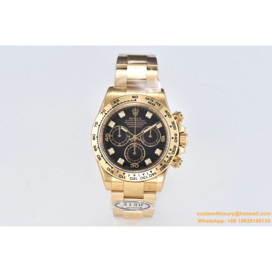 Daytona 116508 40MM YG/YG Black/Dia Clean DD4130