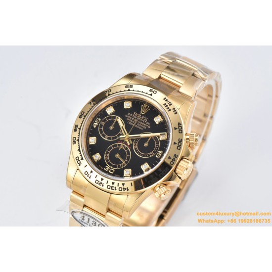 Daytona 116508 40MM YG/YG Black/Dia Clean DD4130