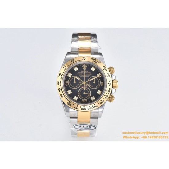 Daytona 116503 40MM YG/SS Black/Dia Clean DD4130