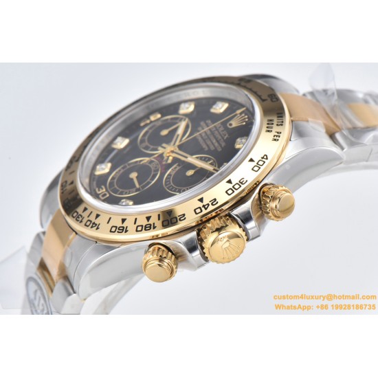 Daytona 116503 40MM YG/SS Black/Dia Clean DD4130