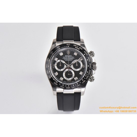 Daytona 116519 40MM SS/RU Black/Black Dial Clean DD4130