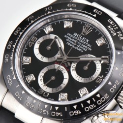 Daytona 116519 40MM SS/RU Black/Black Dial Clean DD4130