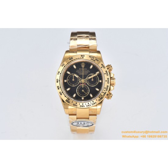 Daytona 116508 40MM YG/YG Black/Black Clean DD4130