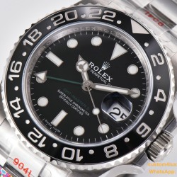 GMT II 116710LN 40mm Oys 904L SS/SS Blk CLEAN VR3186 CHS