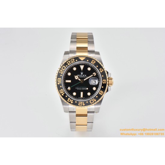 GMT Master II 116713 904L SS/SS Oyster Clean VR3186 CHS