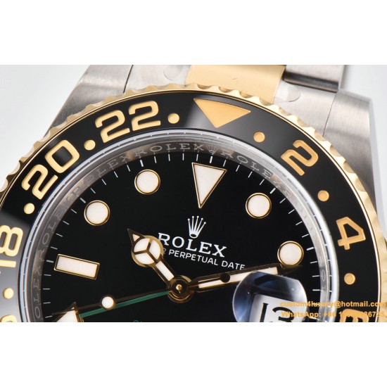 GMT Master II 116713 904L SS/SS Oyster Clean VR3186 CHS