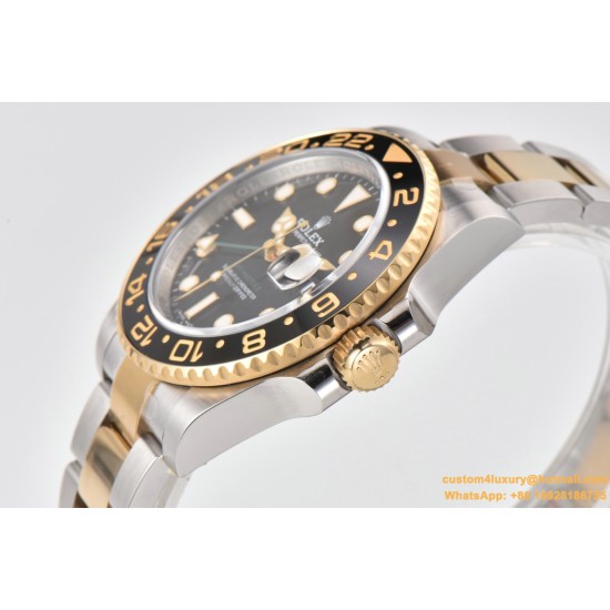 GMT Master II 116713 904L SS/SS Oyster Clean VR3186 CHS