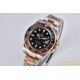 GMT II 126711 CHNR Rootbeer Oys 40mm SS/RG Blk CLEAN DD3285 Super Clone