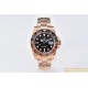 GMT II 126715 Rootbeer Oys 40mm RG/RG Black Dial Clean DD3285 Super Clone