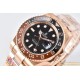 GMT II 126715 Rootbeer Oys 40mm RG/RG Black Dial Clean DD3285 Super Clone