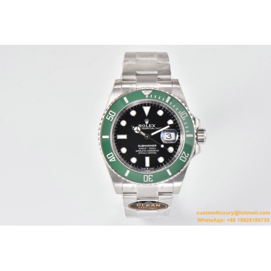 Submariner 126610LV Starbucks 41mm SS/SS Green Bezel Clean VR3235