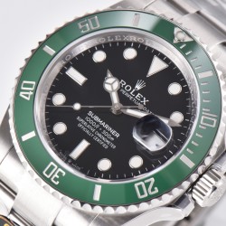 Submariner 126610LV Starbucks 41mm SS/SS Green Bezel Clean VR3235