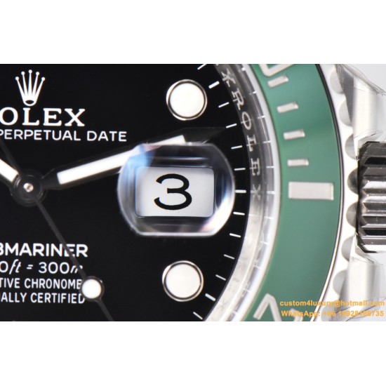 Submariner 126610LV Starbucks 41mm SS/SS Green Bezel Clean VR3235