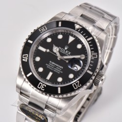 Submariner 126610LN 41mm SS/SS Black Bezel Clean VR3235