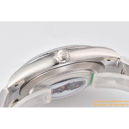 Datejust 126334 41mm Oys SS/SS White/Stk Clean SH3235