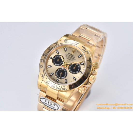 Daytona 116508 40MM YG/YG Gold/Stk Clean DD4130